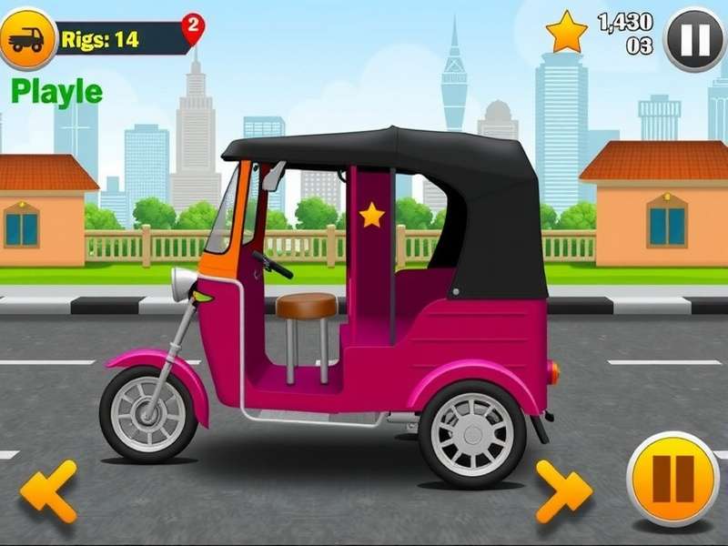 Indian Rickshaw Dash Customization Options